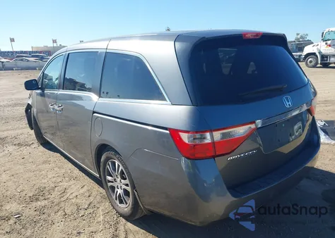 2012 Honda Odyssey Ex z USA, uszkodzony, nr VIN 5FNRL5H4XCB043415